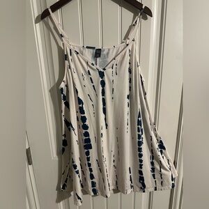 Stylish Navy and White Mini Dress